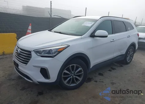 2017 Hyundai Santa Fe Se from USA, damaged, VIN KM8SMDHF8HU224646